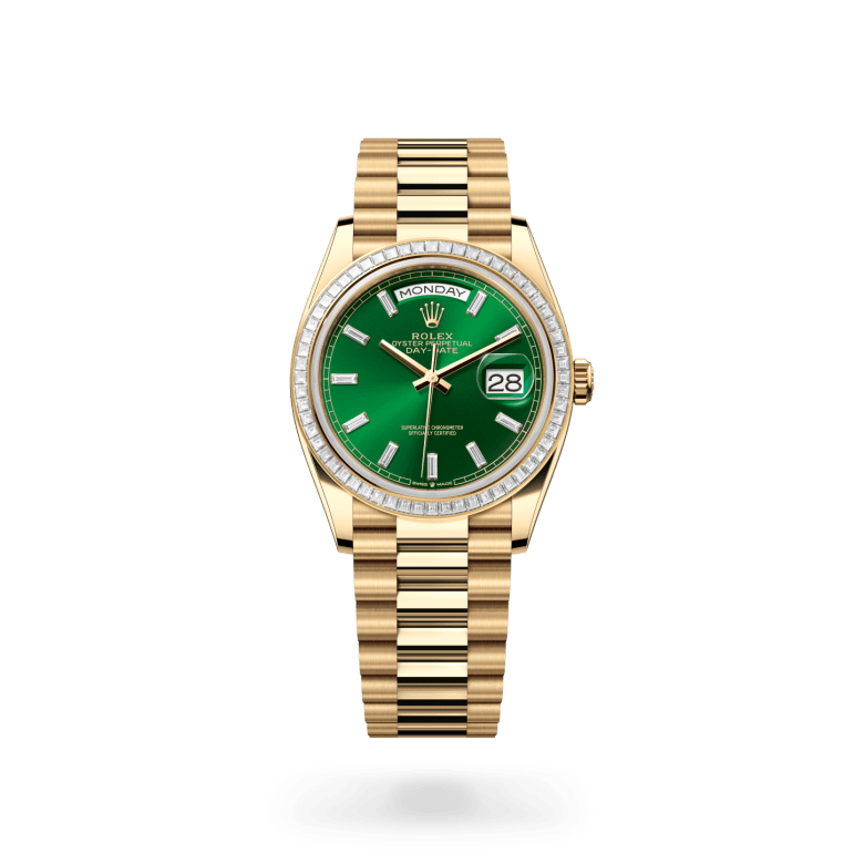 Rolex Day-Date 36 128398TBR Herrenuhr / Damenuhr Bild 1