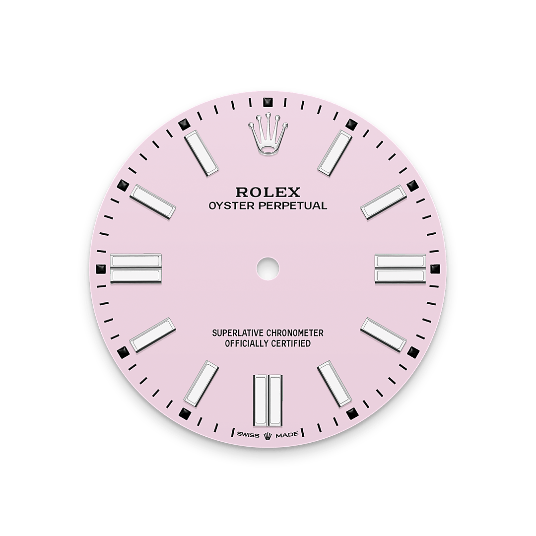 Zifferblatt in Candy pink