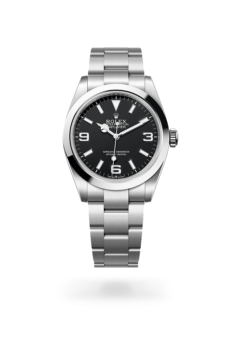 Rolex Explorer 40 Herrenuhr (M224270-0001) Oyster, 40 mm, Edelstahl Oystersteel