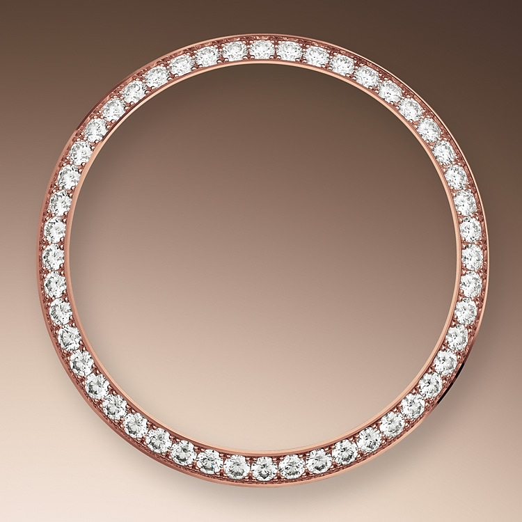 Diamantbesetzte Lünette