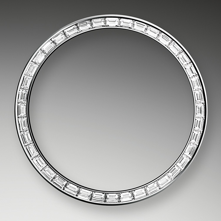 Diamantbesetzte Lünette