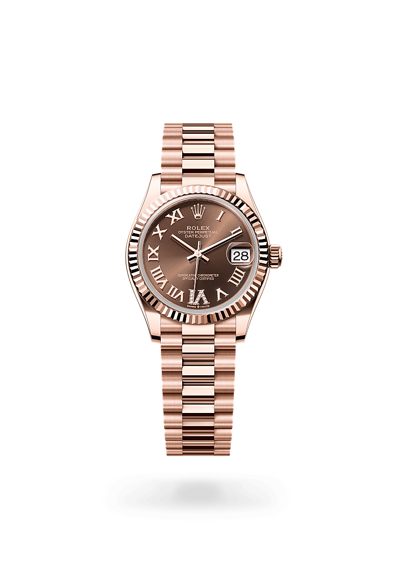 Rolex Datejust 31 Herrenuhr (M278275-0025) Oyster, 31 mm, Everose-Gold