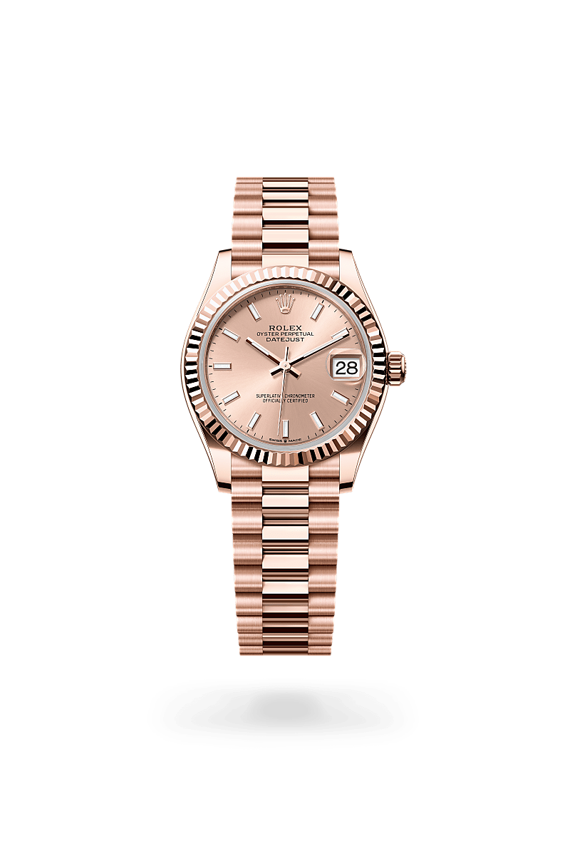 Rolex Datejust 31 M278275-0037 Herrenuhr - Oyster, 31 mm, Everose-Gold 