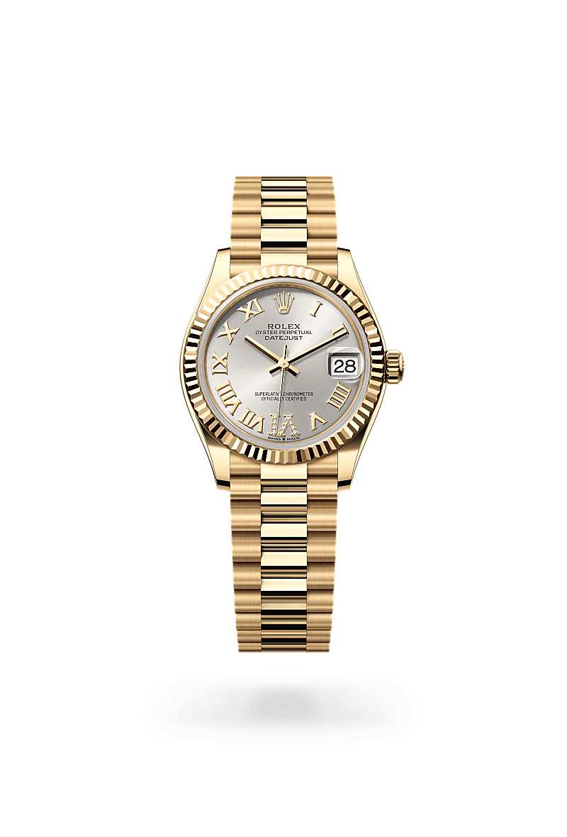 Rolex Datejust 31 M278278-0028 Herrenuhr - Oyster, 31 mm, Gelbgold