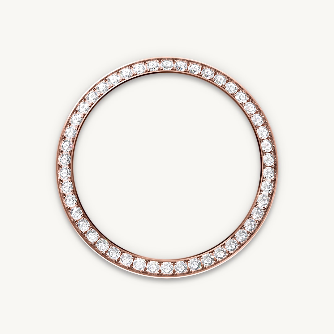Diamantbesetzte Lünette