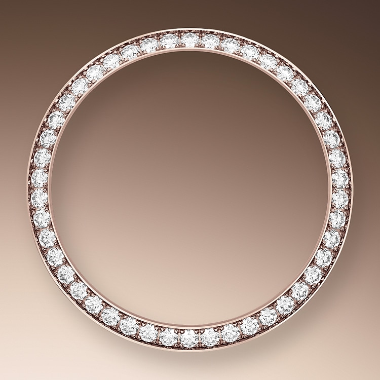 Diamantbesetzte Lünette