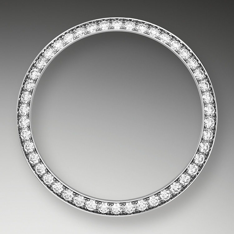 Diamantbesetzte Lünette