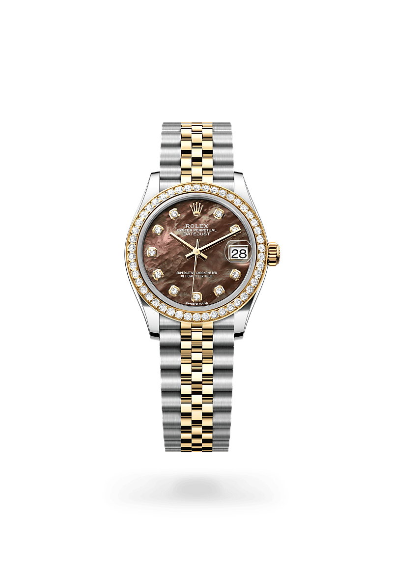 Rolex Datejust 31 Herrenuhr (M278383RBR-0024) Oyster, 31 mm, Edelstahl Oystersteel und Gelbgold mit Diamanten