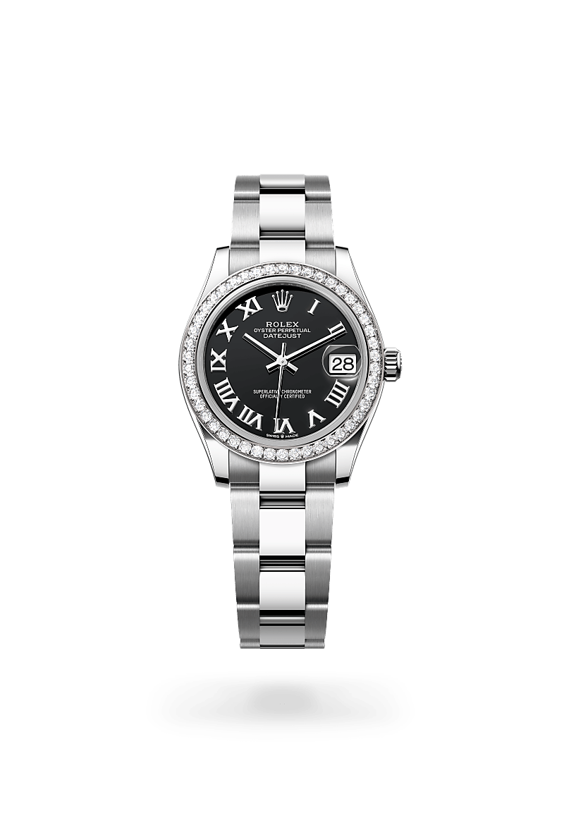 Rolex Datejust 31 Herrenuhr (M278384RBR-0001) Oyster, 31 mm, Edelstahl Oystersteel und Weißgold mit Diamanten