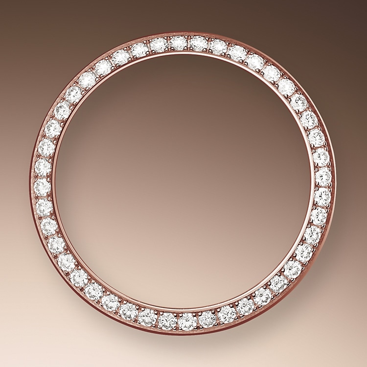 Diamantbesetzte Lünette
