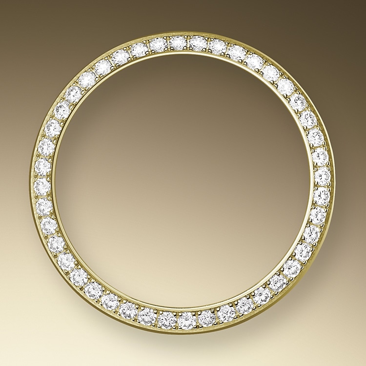 Diamantbesetzte Lünette