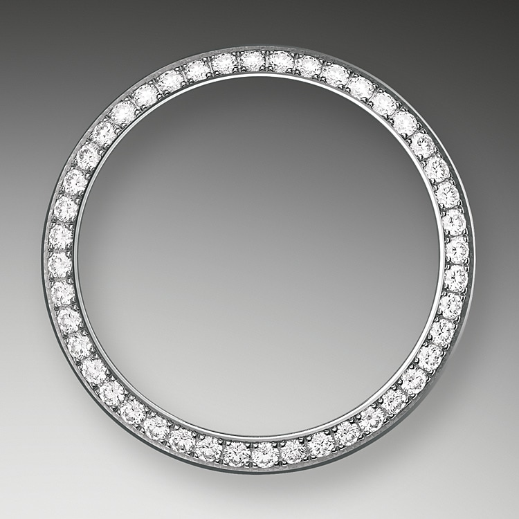 Diamantbesetzte Lünette