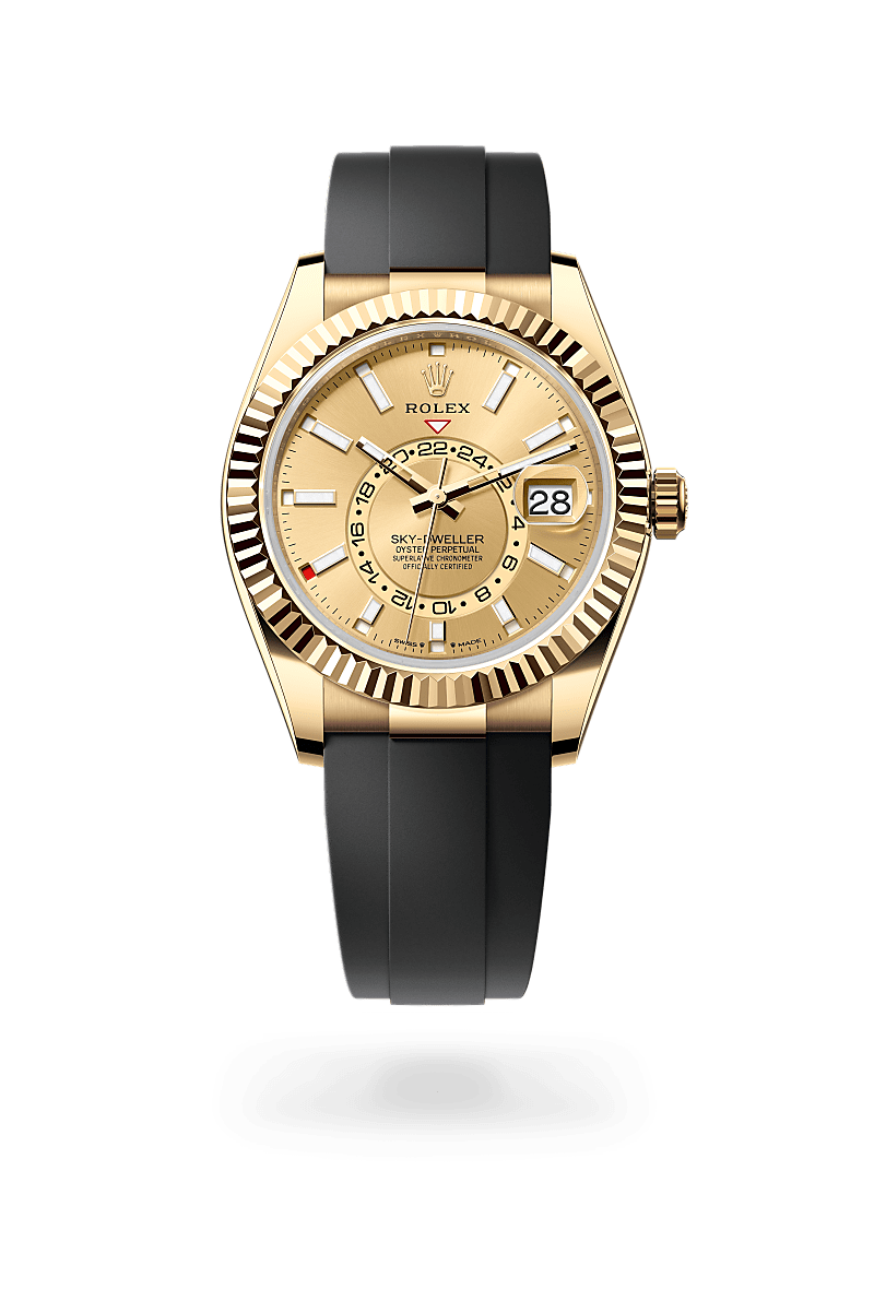 Rolex Sky-Dweller Herrenuhr (M336238-0001) Oyster, 42 mm, Gelbgold