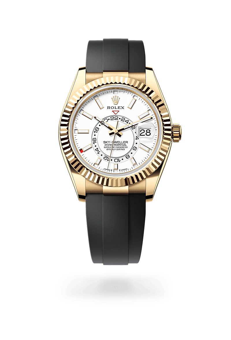 Rolex Sky-Dweller Herrenuhr (M336238-0003) Oyster, 42 mm, Gelbgold