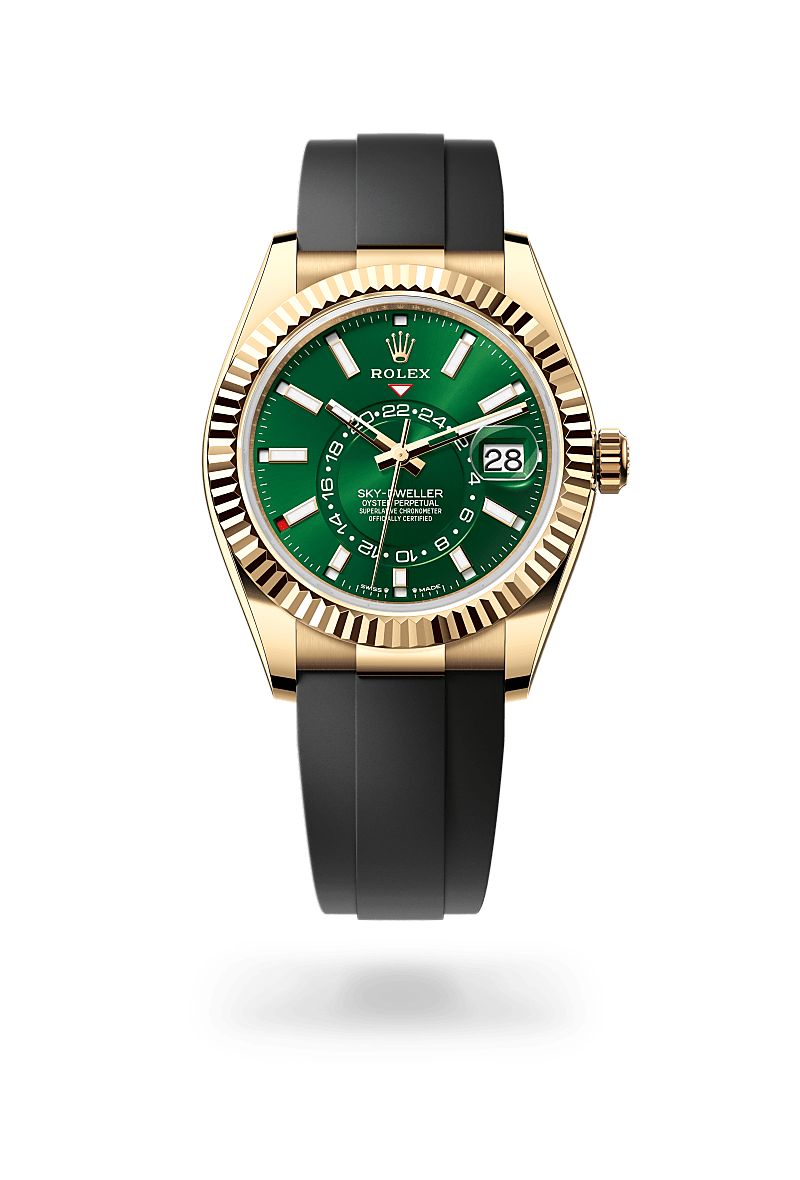 Rolex Sky-Dweller Herrenuhr (M336238-0004) Oyster, 42 mm, Gelbgold