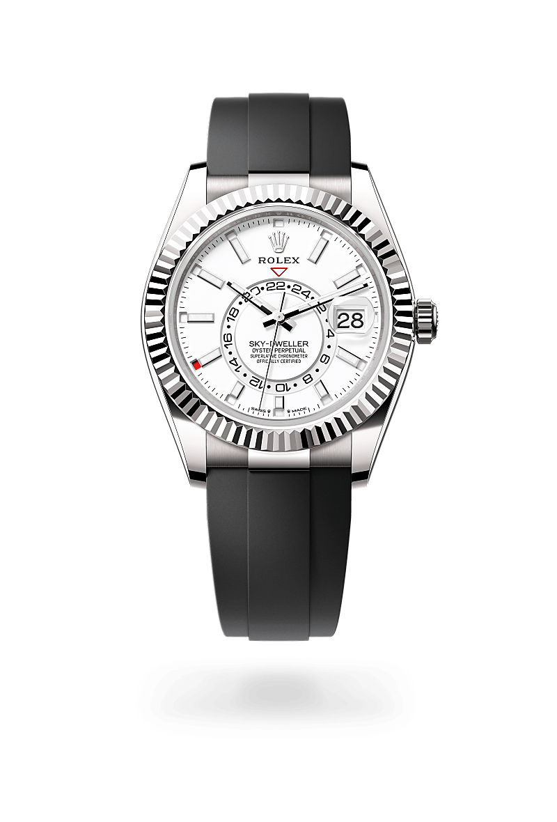 Rolex Sky-Dweller Herrenuhr (M336239-0003) Oyster, 42 mm, Weißgold
