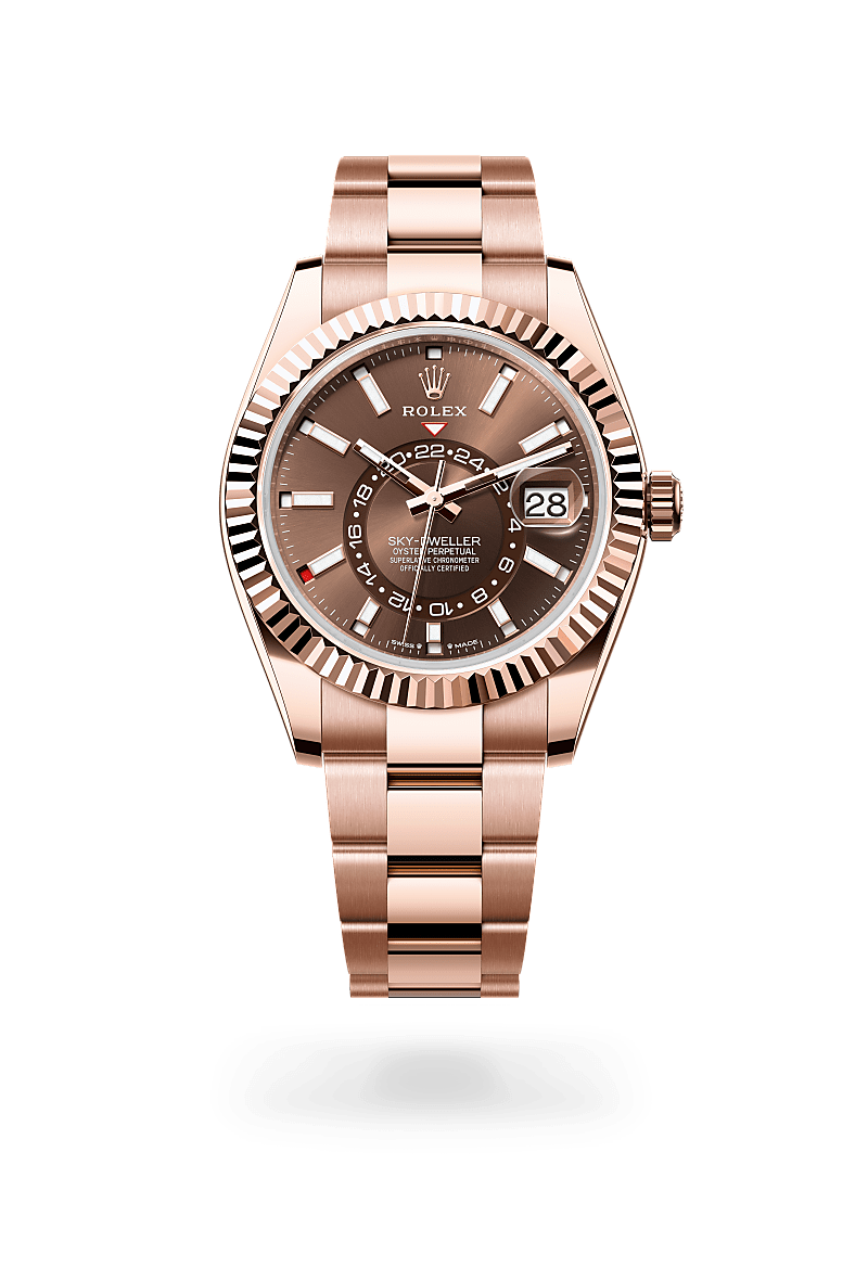 Rolex Sky-Dweller Herrenuhr (M336935-0002) Oyster, 42 mm, Everose-Gold