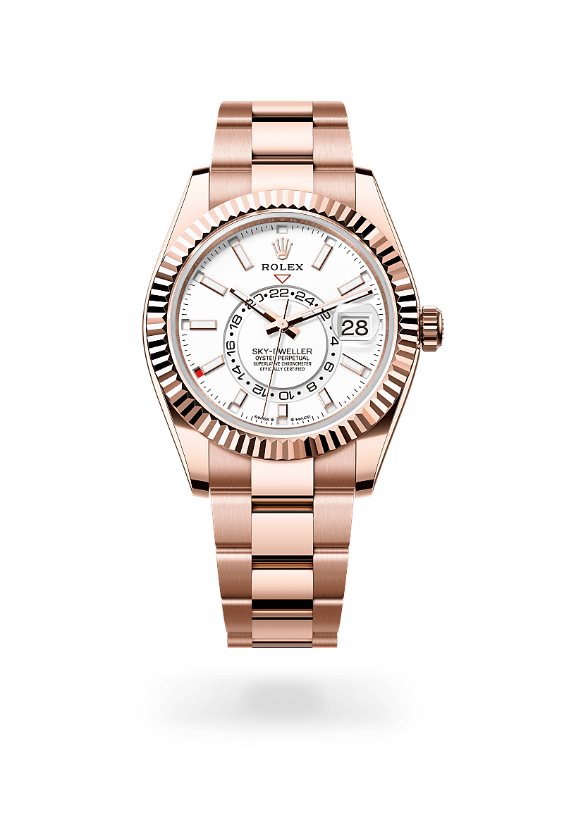 Rolex Sky-Dweller Herrenuhr (M336935-0003) Oyster, 42 mm, Everose-Gold