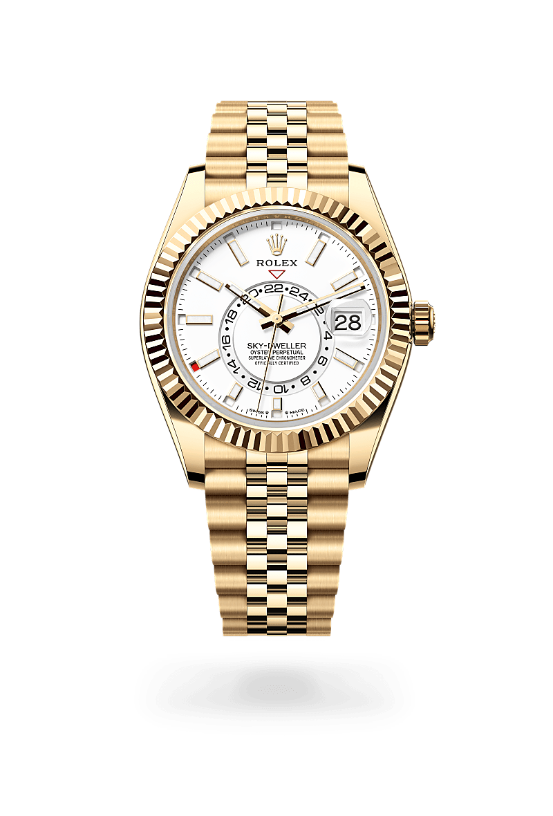 Rolex Sky-Dweller Herrenuhr (M336938-0006) Oyster, 42 mm, Gelbgold